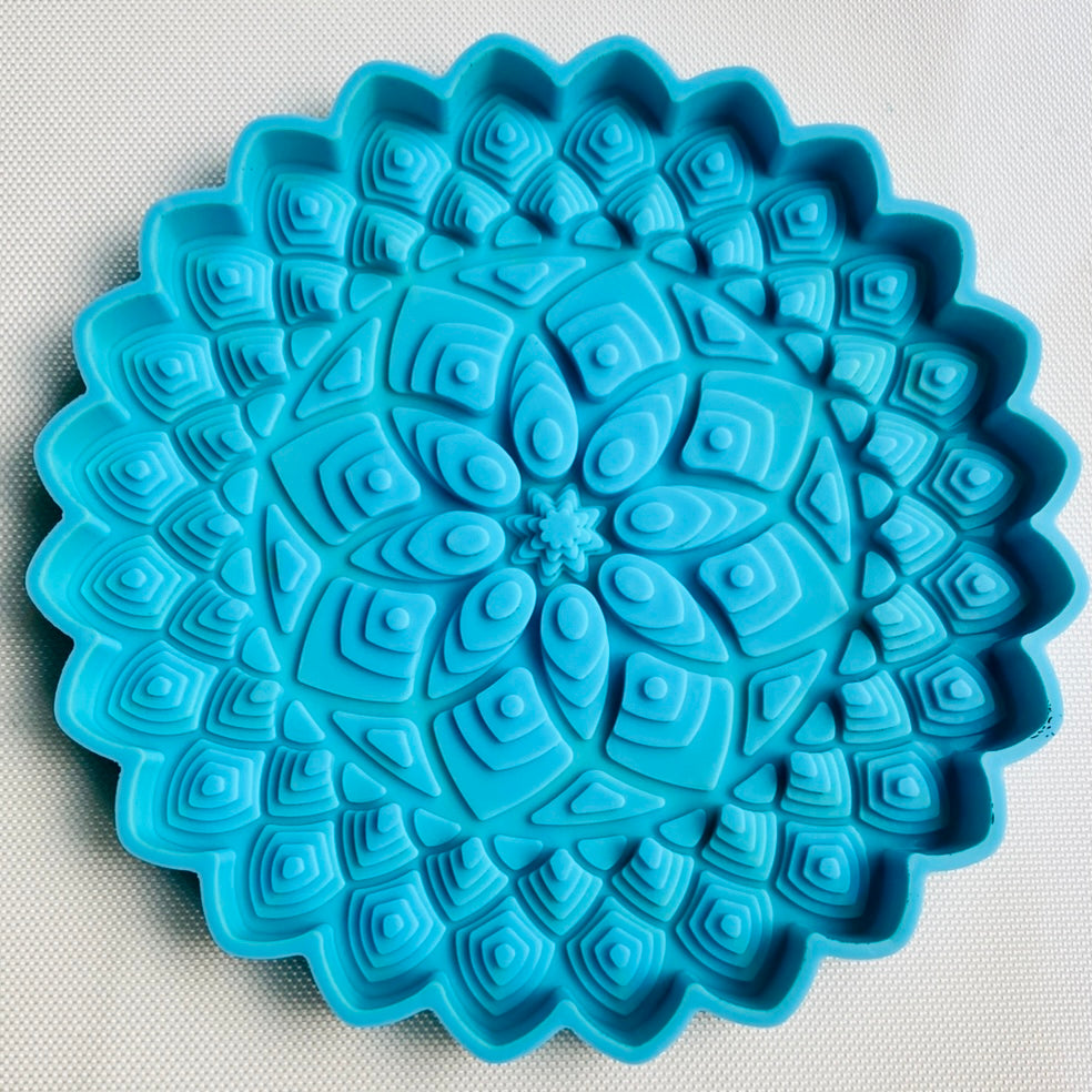 Mandala Silicone Coaster Mold - 4 PK – LOLIVEFE, LLC