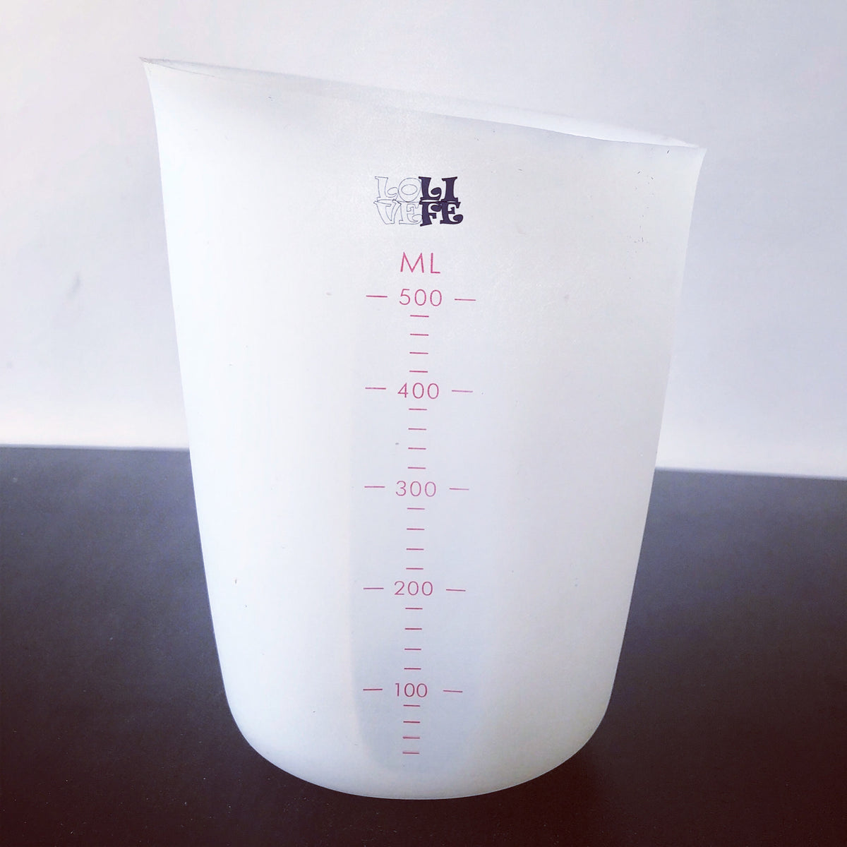 Silicone Measuring Cup Food Grade Silicone Milk Cup Visual Double