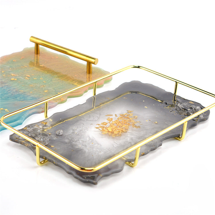 Rectangle Silicone Geode Tray Mold - XL – LOLIVEFE, LLC