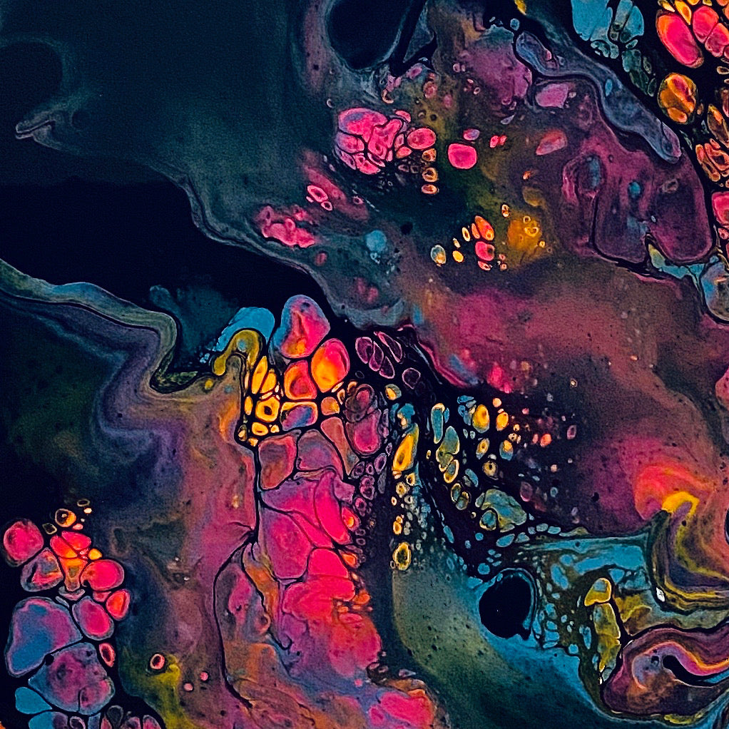 Mastering the Cloud Technique in Fluid Art: A Step-by-Step Guide for Dreamy Effects