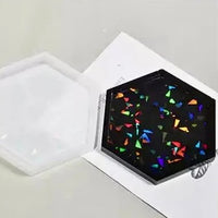 Holographic Silicone Coaster Molds - 2PK
