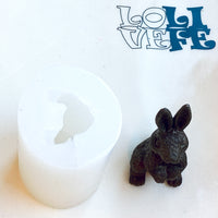 3-D Rabbit Silicone Mold