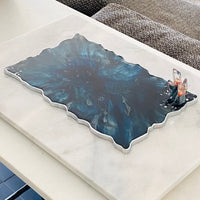 Rectangle Silicone Geode Tray Mold - SMALL