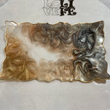 Rectangle Silicone Geode Tray Mold - SMALL