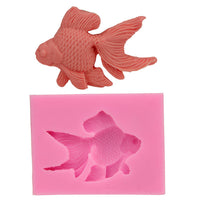 3-D Fish Silicone Mold - GOLDIE