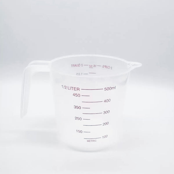 Plastic Measuring Cup with Handle - 2 CUPS