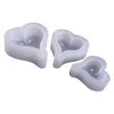 3-D Heart Silicone Mold - MEDIUM