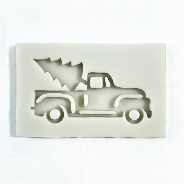 Old Fashioned Truck Silicone Mold