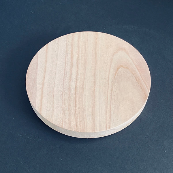 8" Solid Wood Round - THICK
